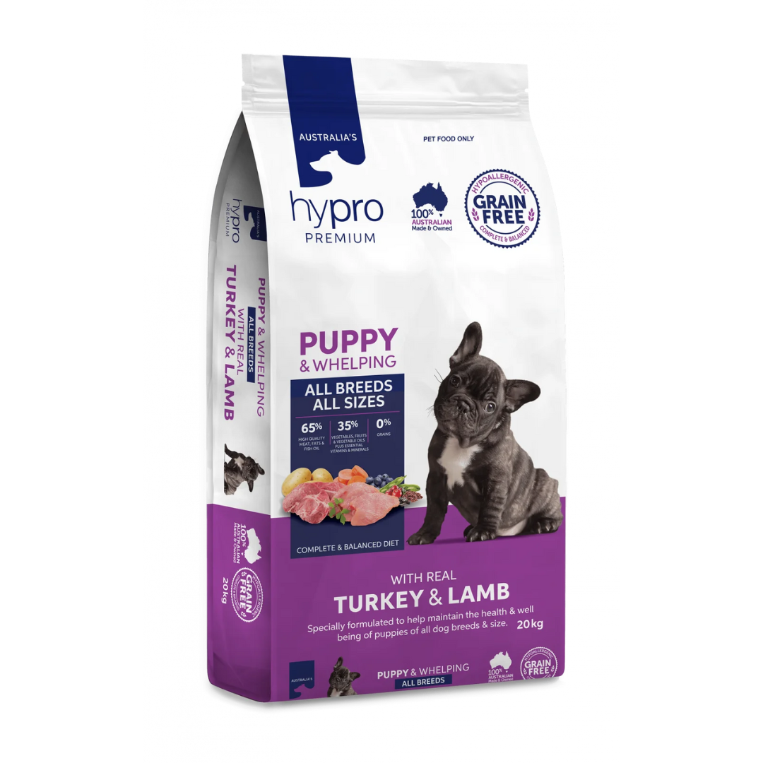 Grain Free Turkey & Lamb – Puppy 2.5kg, 20kg