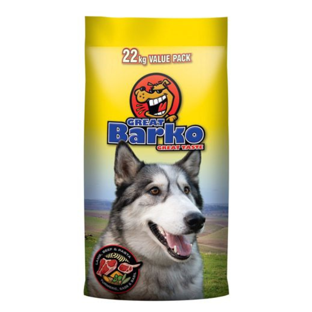 GREAT BARKO DOG FOOD 22kg