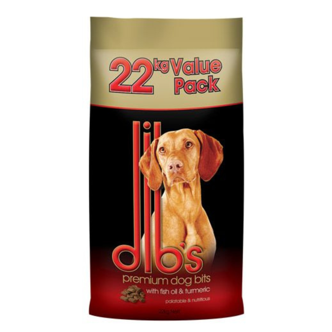 Dib’s Premium Dog Bits with Fish Oil & Turmeric 22 KG