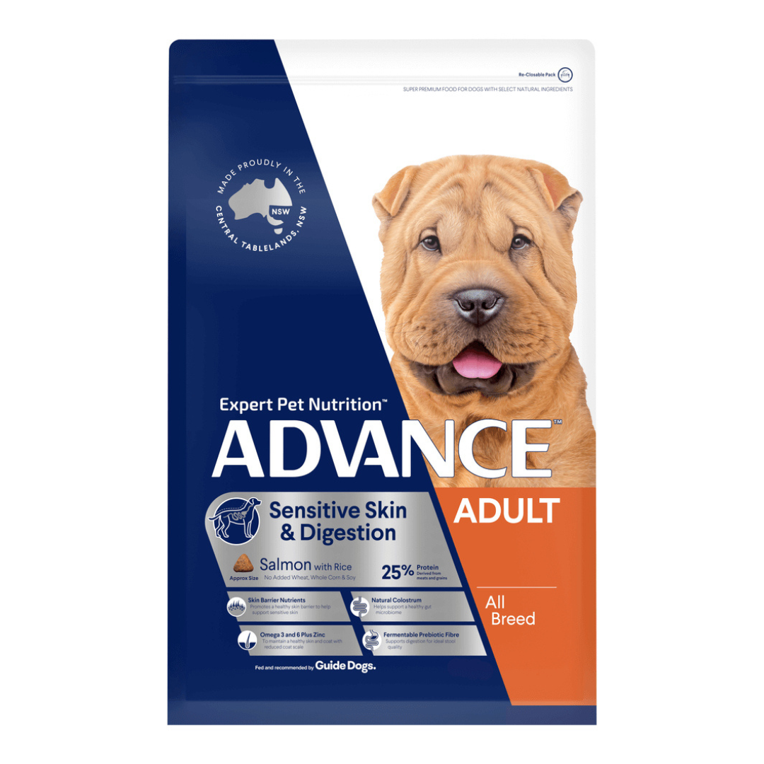 ADVANCE™ Sensitive Skin and Digestion Adult All Breed Salmon with Rice